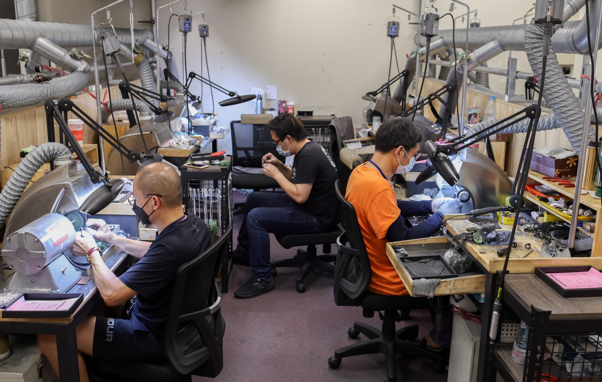 polishing department