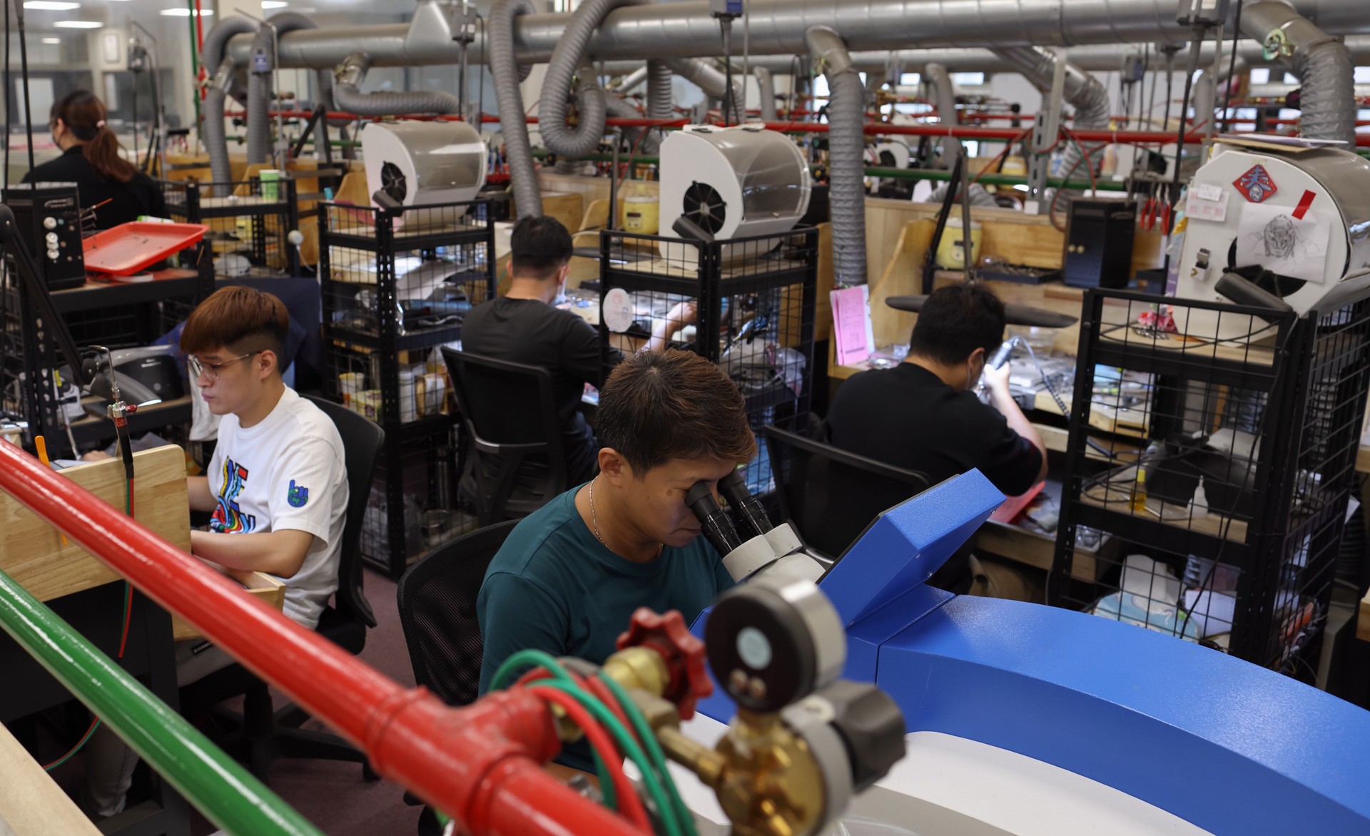 metalworking department